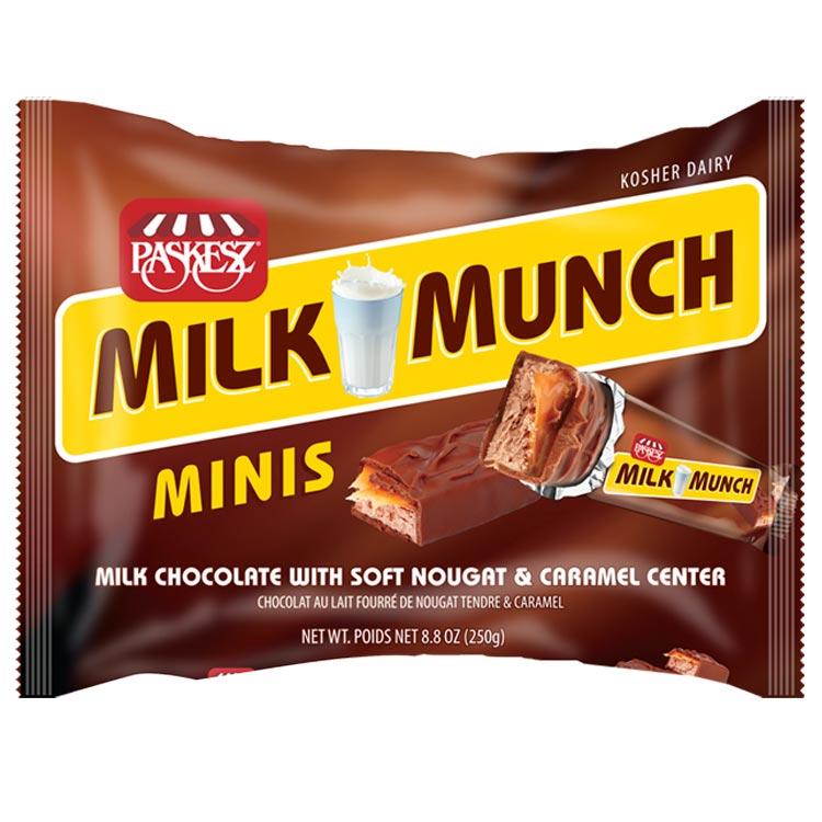 Paskesz Milk Munch Mini's Bag 250Gr