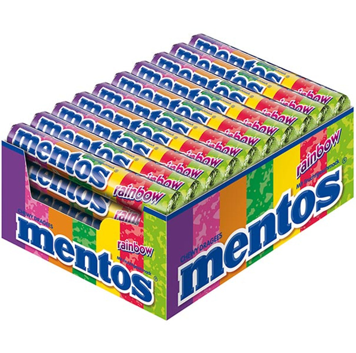 MENTOS ROLLS 40 RAINBOW 37.5G