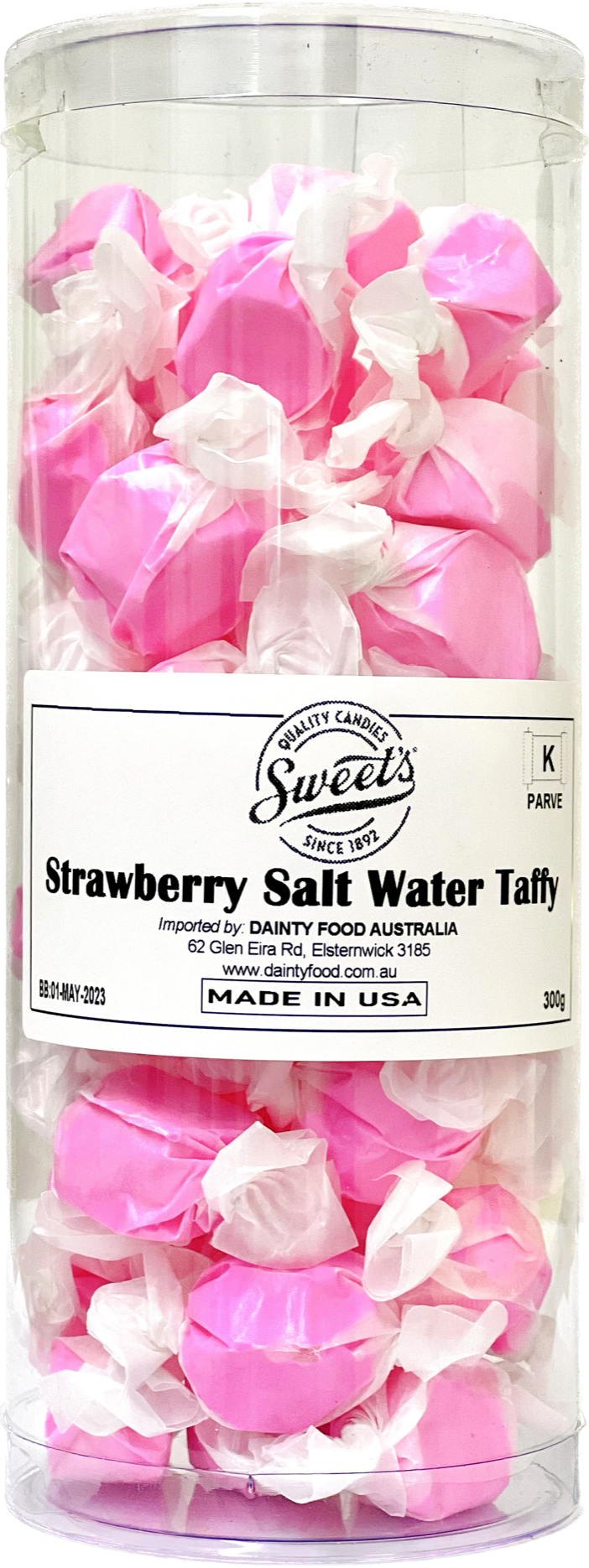 SWEETS TAFFY STRAWBERRY 300G