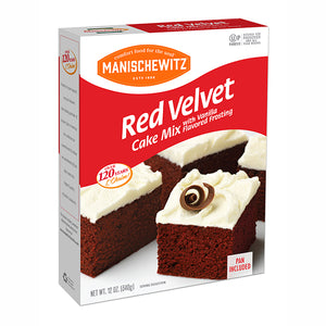 MANISCHEWITZ CAKE RED VELVET 340G