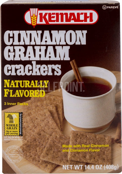 Kemach Cinnamon Graham Crackers 408G