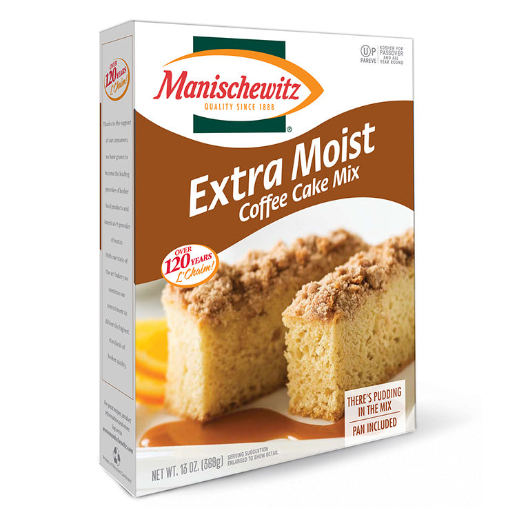 MANISCHEWITZ CAKE MIX EXTRA MOIST COFFEE 369G