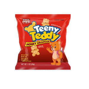 PASKESZ TEENY TEDDY HONEY GRAHAM COOKIES 6PK X 28G X 6
