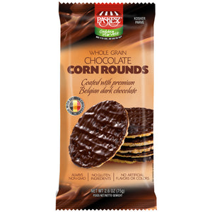 PASKESZ CORN ROUNDS CHOC PARVE 75G X 16