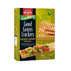 PASKESZ GOOD GRAIN CRACKERS HEARTY CRISPS ORIGINAL 207GR X 12