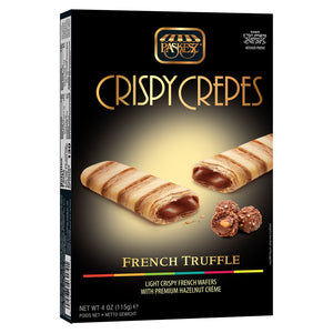 PASKESZ CRISPY CREPES FRENCH TRUFFLE PARVE 115G X 12