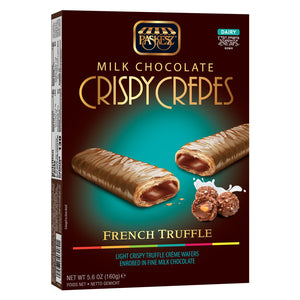 PASKESZ CRISPY CREPES FRENCH TRUFFLE MILK 160G X 12