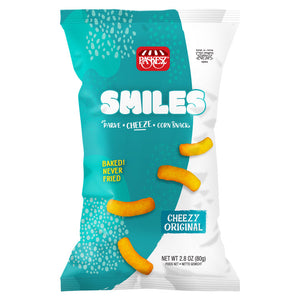 PASKESZ SMILES CHEEZY LARGE ORIGINAL 80G X 12