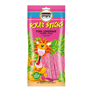 PASKESZ SOUR STICKS PINK LEMONADE 100G X 24