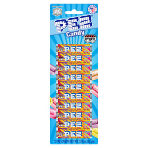 PASKESZ PEZ REFILLS FRUIT 10 PACK 82G X 24