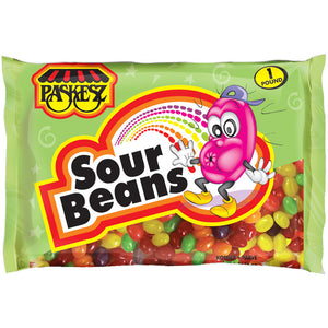 PASKESZ JELLY SOUR BEANS 453GR X 24