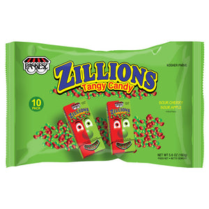PASKESZ ZILLIONS CHERRY APPLE FAMILY BAG 10PK 160GR X 24