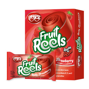 PASKESZ FRUIT REELS REELY STRAWBERRY 6 X 21GR X 6