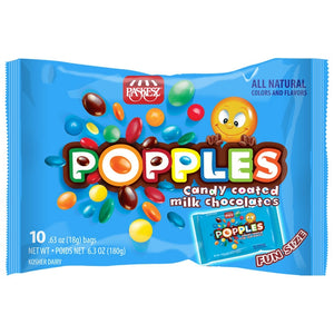 PASKESZ POPPLES MILK CHOCOLATE 10 PACK 180G X 12