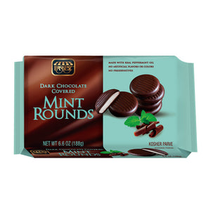 PASKESZ MINT ROUNDS DARK CHOCOLATE COVERED 188G X 11