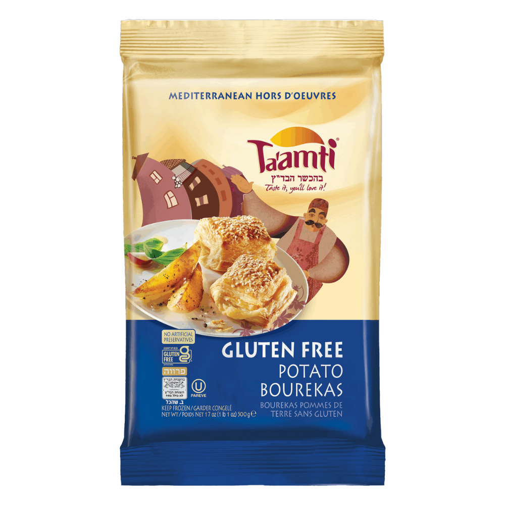 TA'AMTI BOREKAS POTATO GLUTEN FREE 500G X 12