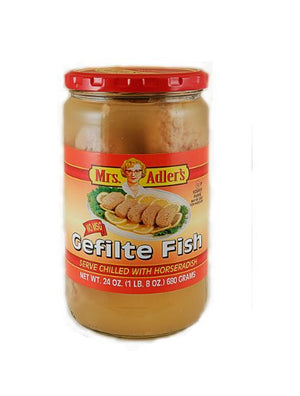 MRS ADLER GEFILTE FISH REGULAR 680G X 12