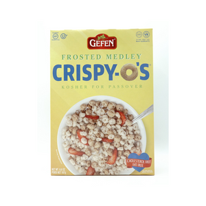 GEFEN CRISPY O'S CEREAL FROSTED KLP 187G X 12