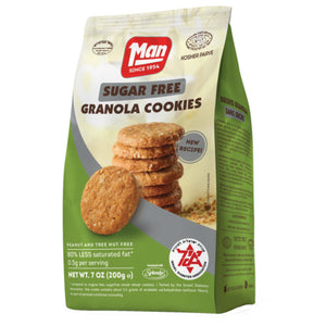 Man Cookie Bag Granola Sugar Free 200G