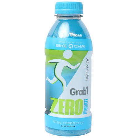 GRAB1 DRINK HYDRATE BLUE RASPBERRY ZERO 500ML x 12
