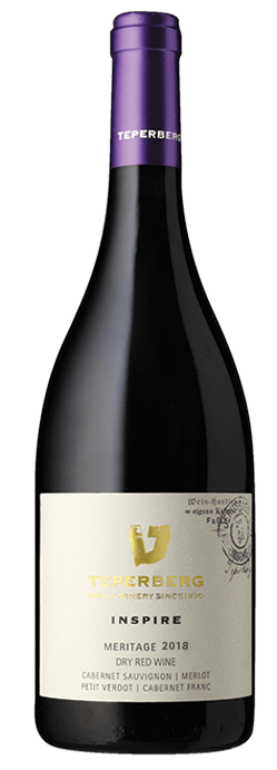 TEPERBERG INSPIRE CABERNET MERLOT DRY RED 750ML X 12