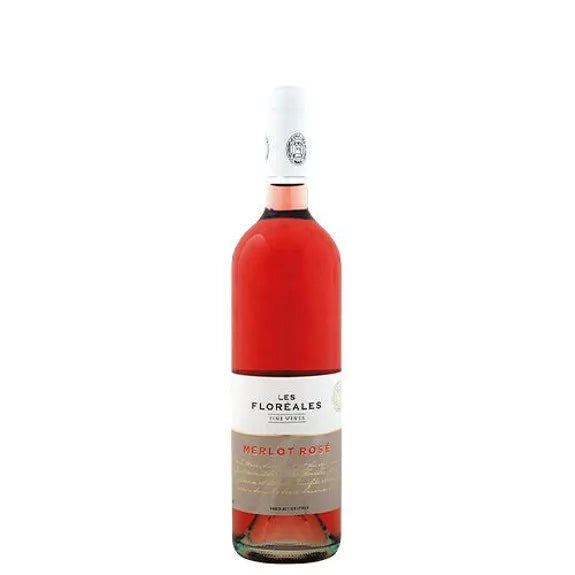 LES FLOREALES MERLOT ROSE WINE 750ML X 12