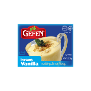 GEFEN PUDDING INSTANT VANILLA 120G X 24
