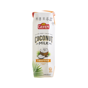 GEFEN COCONUT MILK SWEETENED KLP 1LT X 12