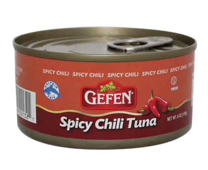 GEFEN TUNA SPICY  CHILLI 170G x 48