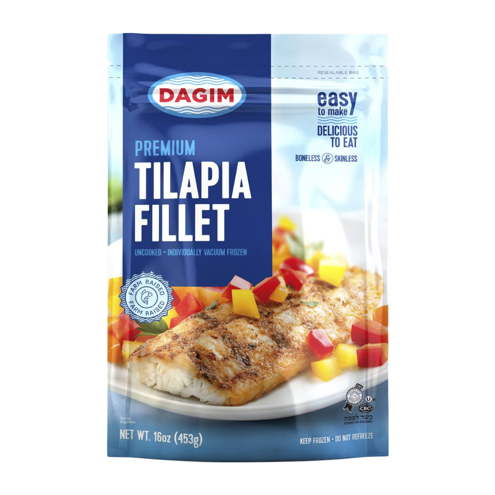 DAGIM TILAPIA FILLETS 400G X 12