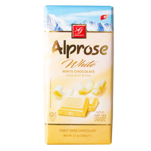 ALPROSE CHOCOLATE WHITE 100G X 20