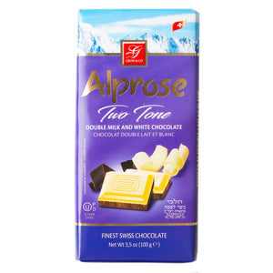 ALPROSE CHOCOLATE TWO TONE 100G X 20