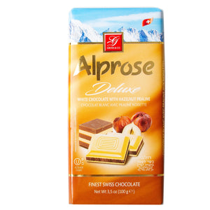 ALPROSE CHOCOLATE WHITE DELUXE 100G X 20