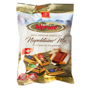 ALPROSE SWISS NAPOLITAINS MIXED MILK 150G X 24