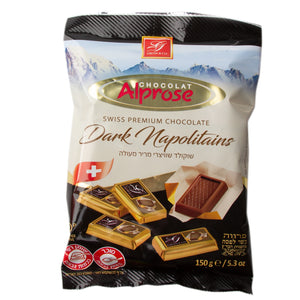 ALPROSE SWISS NAPOLITAINS DARK 150G X 24