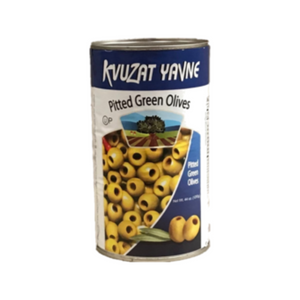 KVUZAT YAVNE GREEN PITTED OLIVE 1.3KG X 6
