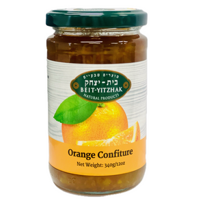 BEIT YITZCHOK NATURAL ORANGE KLP JAM 340G X 6