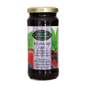 BEIT YITZCHOK NATURAL WILDBERRY KLP JAM 284G X 6