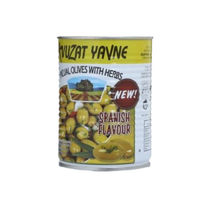 KVUZAT YAVNE OLIVES PICUAL WITH HERBS 560G X 12