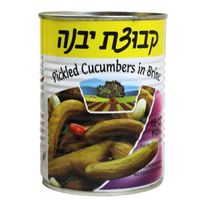 KVUZAT YAVNE CUCUMBERS IN BRINE MINI (18-25) 540G X 12