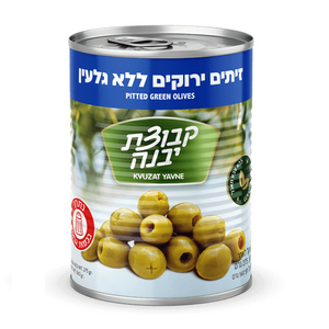 KVUZAT YAVNE OLIVES GREEN PITTED 540G X 12