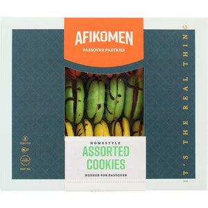 AFIKOMEN COOKIES ASSORTED 340G X 12