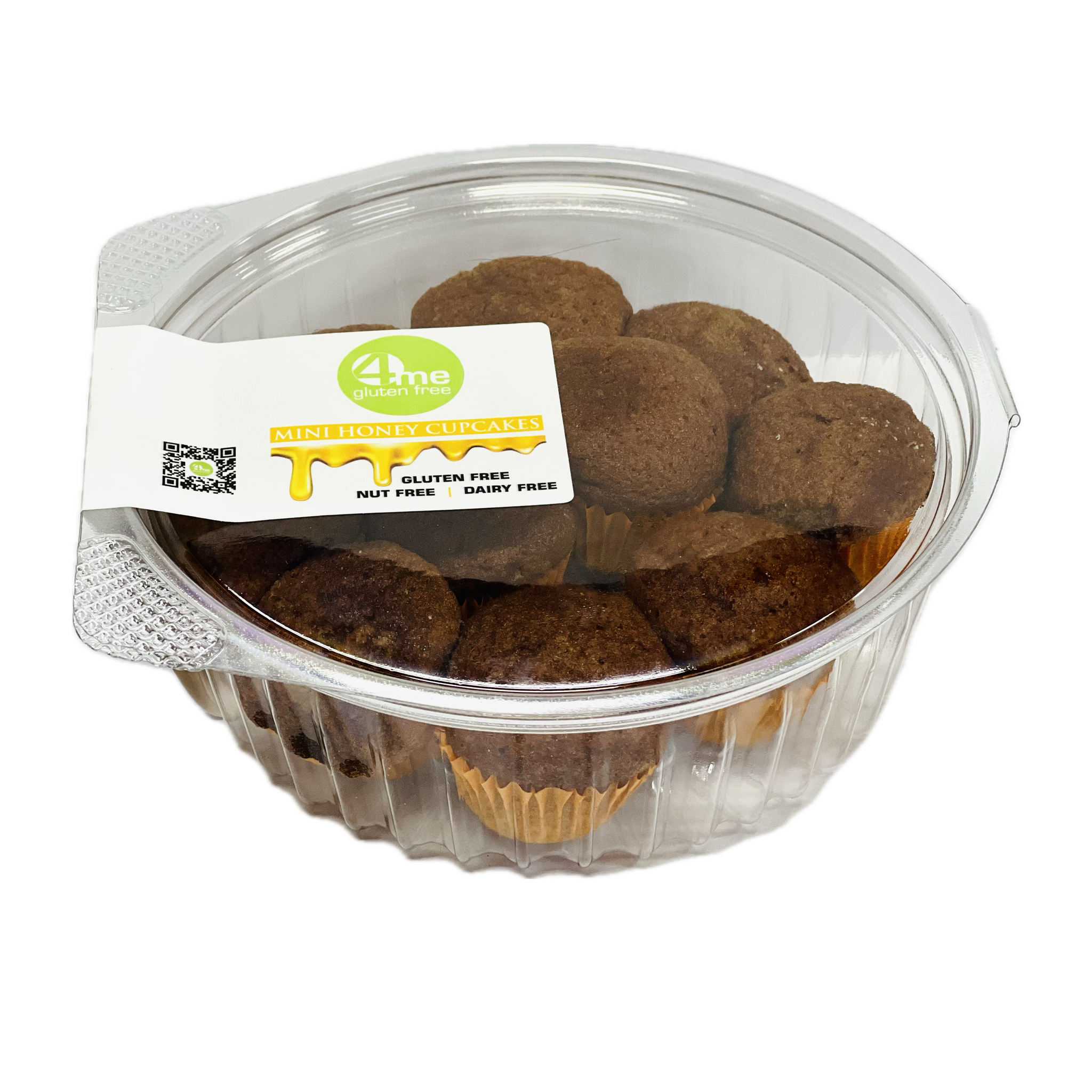 4ME GLUTEN FREE MINI CUPCAKE MIX HONEY 10PK x 12