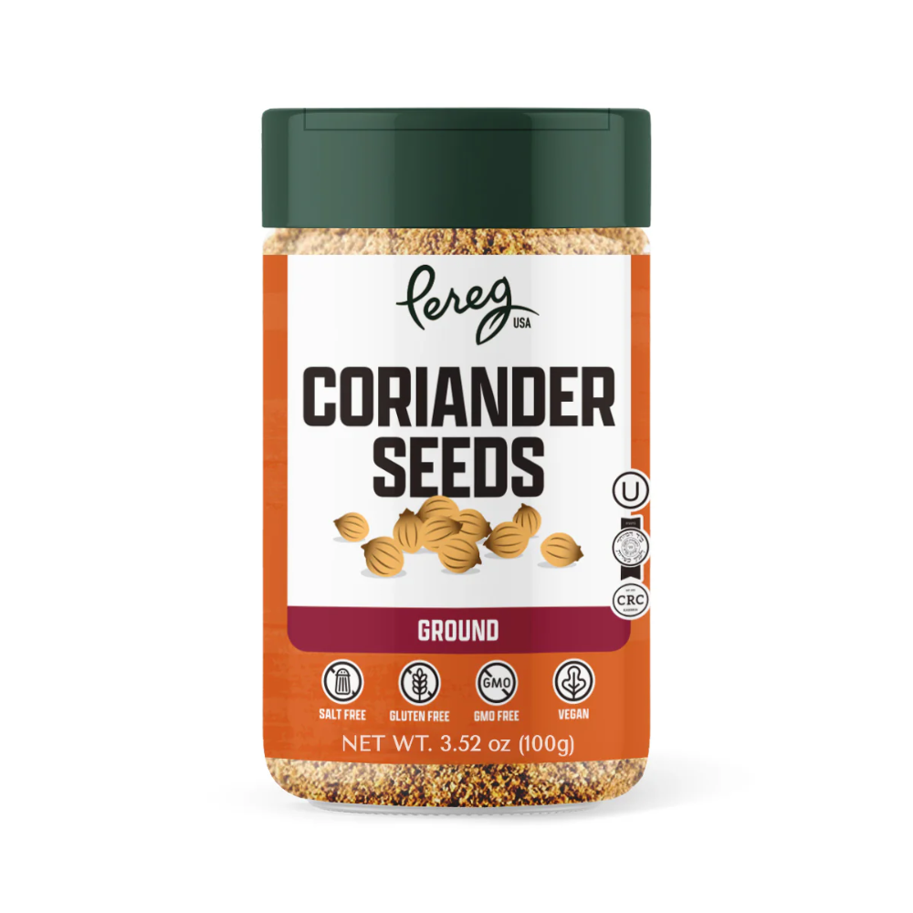PEREG SPICES CORIANDER SEEDS GROUND 100G X 6