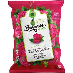 BELEAVES FROZEN DICED DRAGON FRUIT 500G X 12