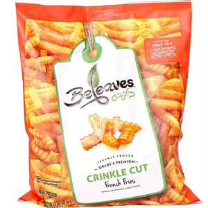 BELEAVES CHIPS CRINKLE CUT 737G X 12