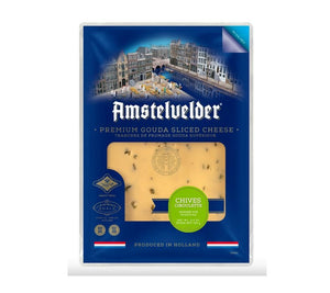 AMSTELVEDER CHIVE SLICES CHALAV YISROEL 150G X 12