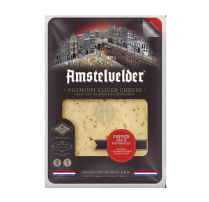 AMSTELVEDER PEPPER JACK SLICES CHALAV YISROEL 150G X 12
