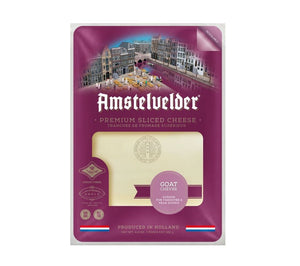 AMSTELVEDER GOAT SLICES CHALAV YISROEL 150G X 12