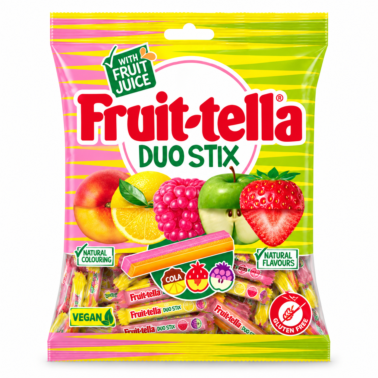FRUITTELLA DOU STIX 135G x 12